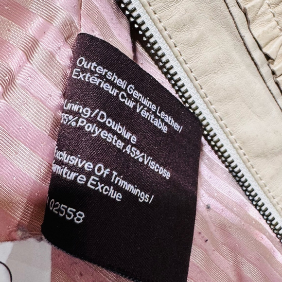 Vintage Y2K Danier Women’s Soft Leather Jacket Fitted, Flattering & Unique SZ XL - Picture 5 of 8